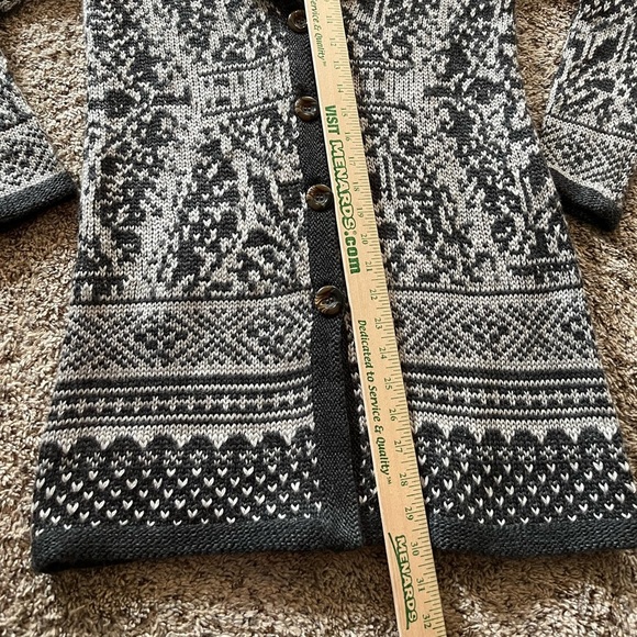 Design History NWT Grey wool Blend Cardigan Large - Picture 9 of 9